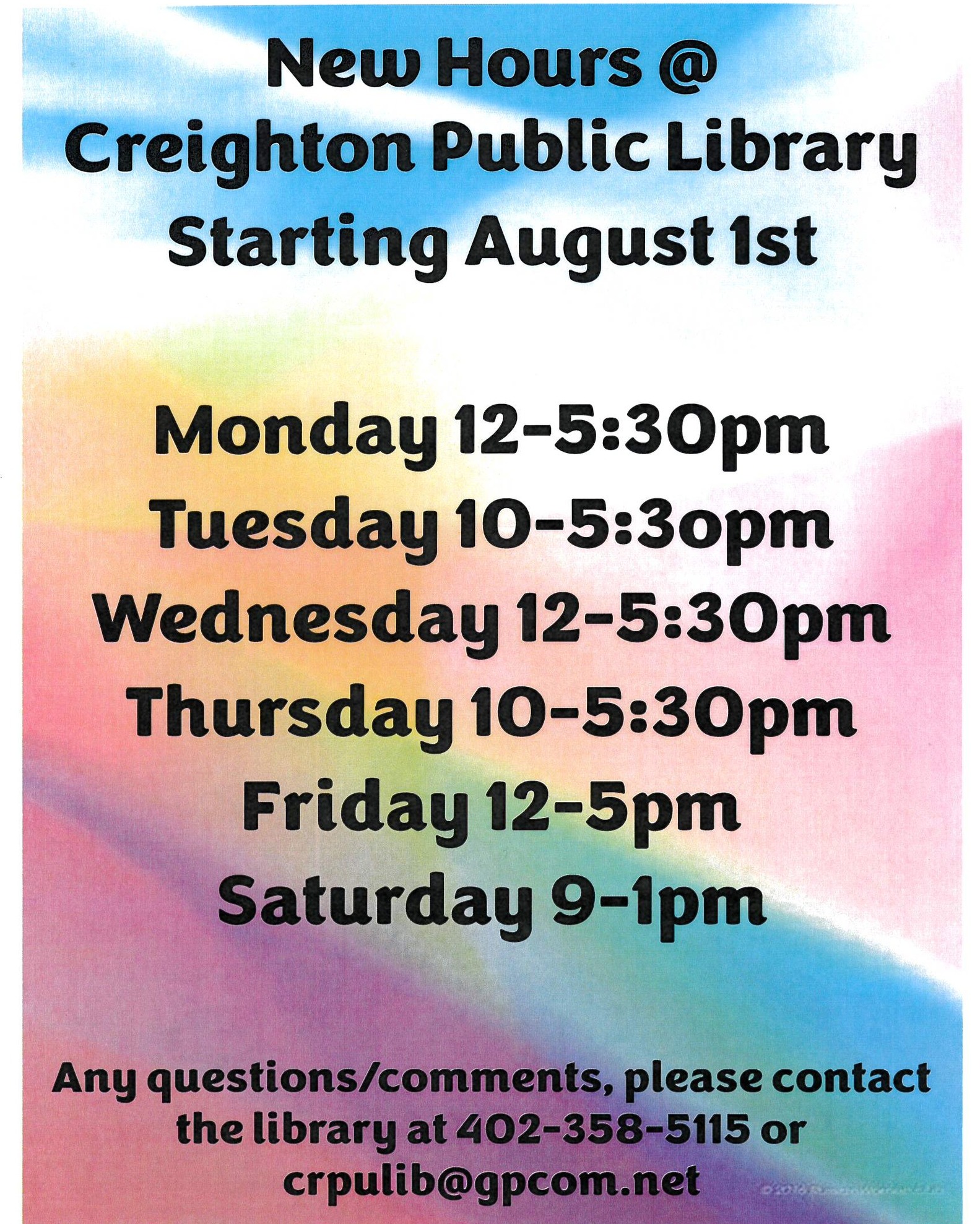 Library | City of Creighton